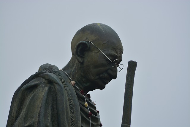 Ghandi statue