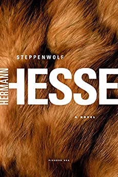 cover of Steppenwolf with Hesse's name printed